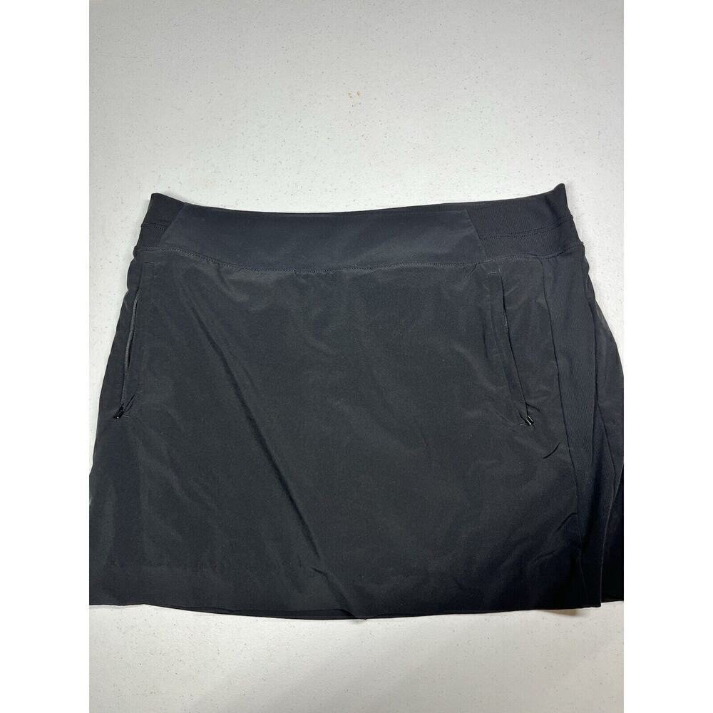 Athleta Womens Black Athleta Skort Skirt Tennis Size 16